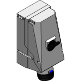 GHG 515 - Wall socket for UL/CSA, 100 A, GHG 515