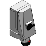 GHG 514 - Wall socket for UL/CSA, 60 A, GHG 514